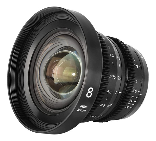 Lente Meke 8 Mm T2.9 Para Camaras Olympus Y Panasonic Lumix