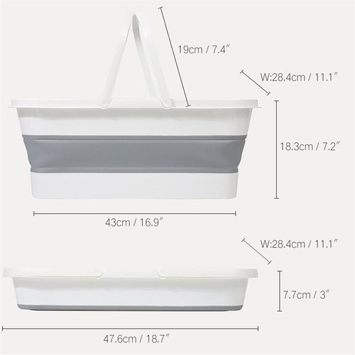 Lavabo Fregona Cubo Cubo Plegable Portátil Plegable