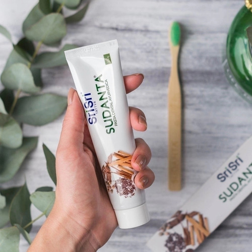 Kit 2 Sudanta Pasta Creme Dental Natural Sem Fluor 50g
