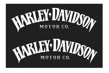 Sticker Para Moto Harley Curvas Para Tanque De Gasolina