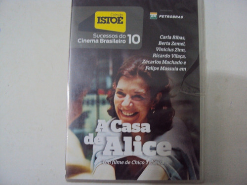 Dvd A Casa De Alice Carla Ribas Slim Lacrado Original E8b4