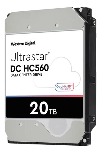 Wd Ultrastar Hc560 Wuhble6l4 20tb Rpm 3.5 Se Sata Hdd 0f