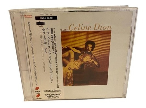 Celine Dion*  The Colour Of My Love  Cd Jap Obi Usado