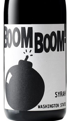 Pack De 2 Vino Tinto Boom Boom Syrah 750 Ml