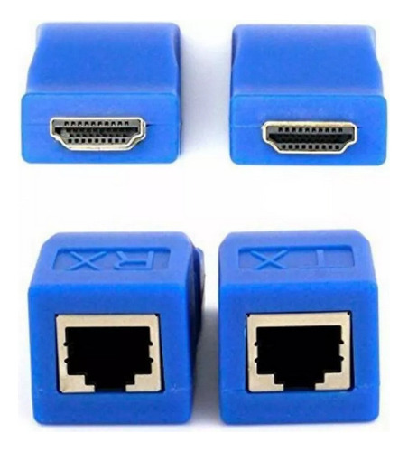 Extender Extensor Hdmi Rj45 Utp 4k 30 Metros