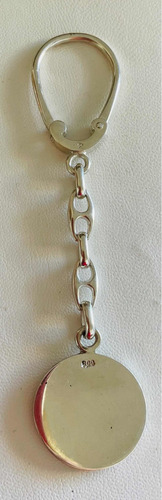 Llavero De Plata Religioso Espíritu Santo. Sg-joyería.
