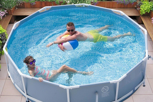 Piscina Redonda De 3,66 X 0,99 Metros Envió Lima Y Provincia
