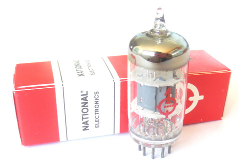 Bulbo 12at7 Ecc81 National Electronics Telefunken Nos Hi End