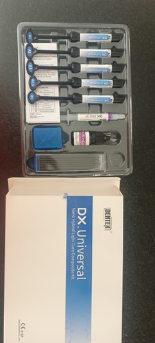 Kit De Resina Dental Nano Híbrida Universal Marca Dentex 