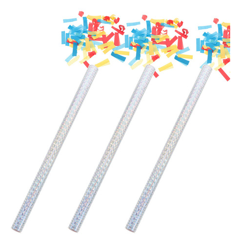 Tubo Para Fuegos Artificiales Con Confeti En Papel Tisú, Paq