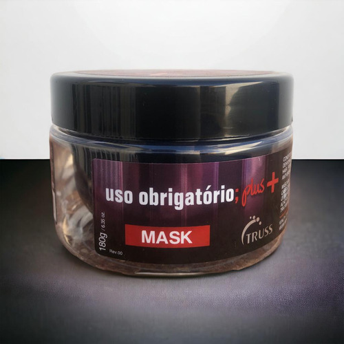 Kit 2 Truss Uso Obrigatório Plus + - Máscara Capilar 180g