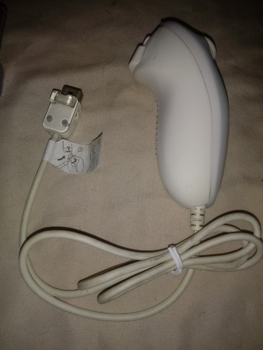 Controlador Nunchuk + Accesorios Para Nintendo Wii (lote!) Blanco (Usado)