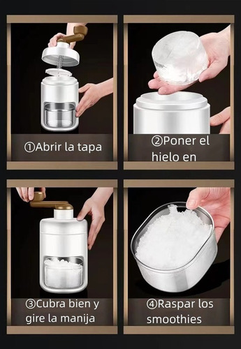 Wpd Maquina Raspados Triturador De Hielo Moledora De Hielo