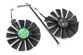 Coolers Fan Asus Strix Rx470 Rx570 Rx580 Placa Vídeo Par Nfe