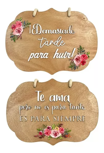 Letras de madera para boda ¡y dale un toque romántico!