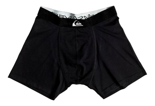 Boxer Quiksilver Imposter A Negro Original Lycra Y Algodon