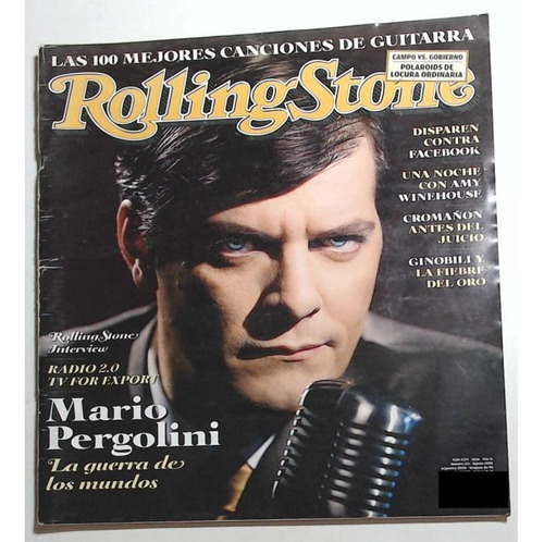 Revista Rolling Stone 125 Mario Pergolini 