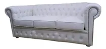 Comprar Sillón Chesterfield Clásico 3 Cuerpos Eco-cuero Talampaya 