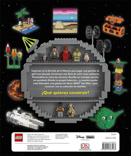 Lego® Star Wars El Libro De Las Ideas: Mas De 200 Juegos Actividades E Ideas De Construccion, De Sin Dato. Editorial Dk, Tapa Dura En Español, 2019