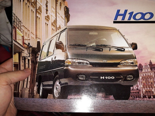 Folleto Hyundai H100  Original Impreso 16 Pag  Colección