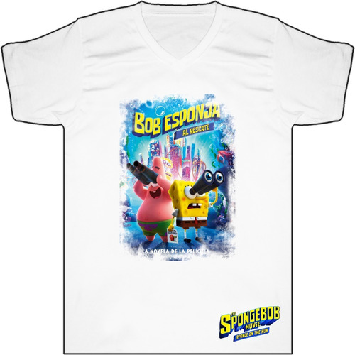 Camiseta Bob Esponja Anime Gary Comic Bca Tienda Urbanoz