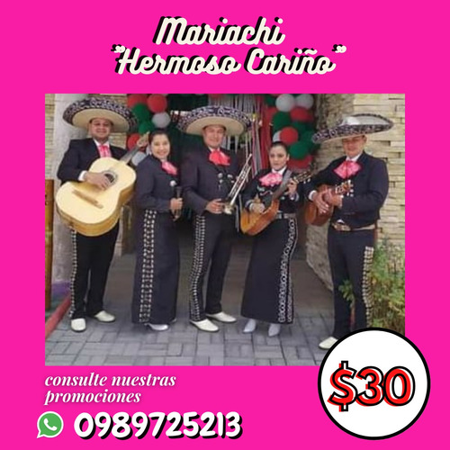 Mariachis En Quito Show Desde 35 Dólares 0989725213