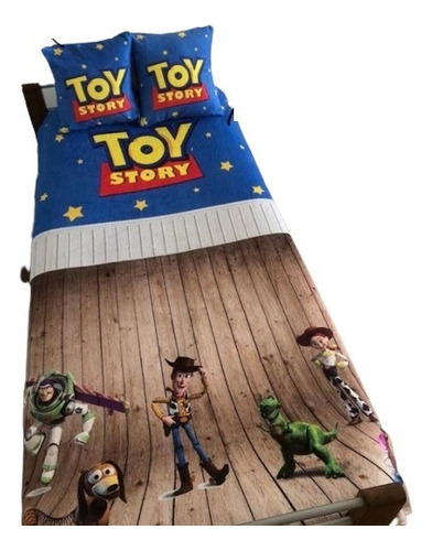 Toy Story - Combo Manta + 2 Fundas Almohadón