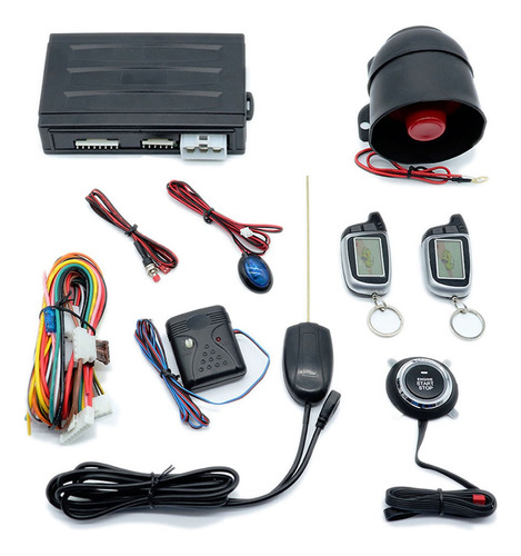 One Button Start Stop Engine Universal Two-way Car Alarm