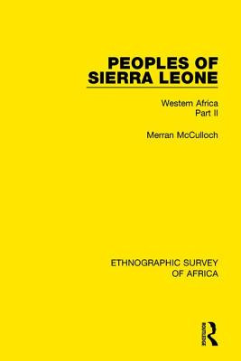 Libro Peoples Of Sierra Leone: Western Africa Part Ii - M...