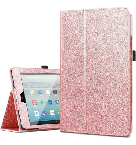 Funda Fingic Para Amazon Fire Hd 10 7ma Gen De 10.1 Rosa