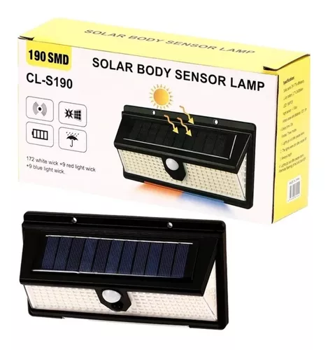 5 Foco Solar 120w Focos Solares Potentes Focos Led 120 Watts – Adkar