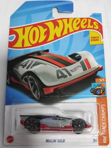 Hot Wheels # 5/5 - Rollin' Solo - 1/64 - Hkg41