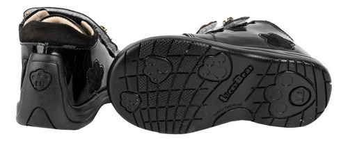 Botines Niñas Lucky Bear 2367 2367 Charol/negro - Lucky Tall