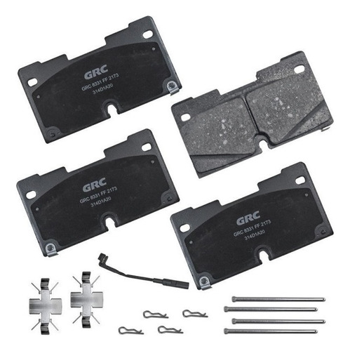 Balatas Delanteras Para Gm Silverado 1500 19- Grc Ultra