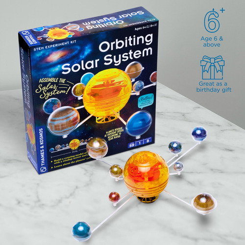Kit Stem Sistema Solar Giratorio Modelo Inglés Educativo