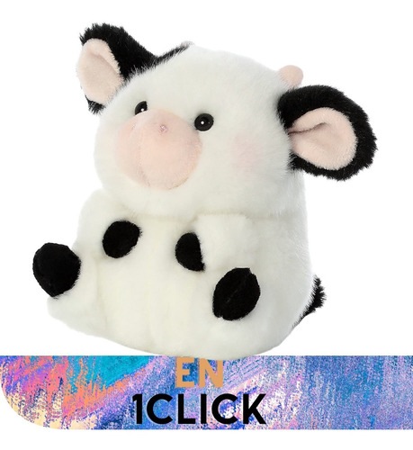 Peluches Aurora Rolly Pets Vaca Vaquita Lechera Becerro