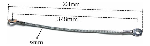 Reemplazo De Fitness Gimnasio Cable Fitness 351x06cm