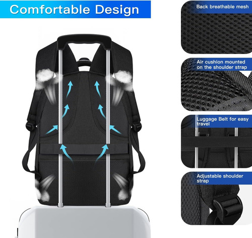 Z-mgkiss Mochila De Viaje, Mochila Grande Para Laptop, Mochi