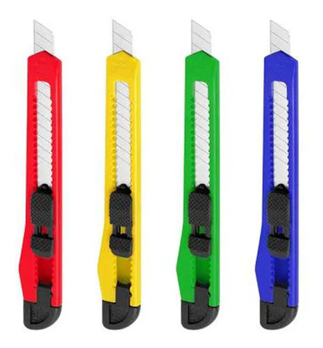 Kit 360 Estilete Profissional Lâmina 9mm Promoção Atacado