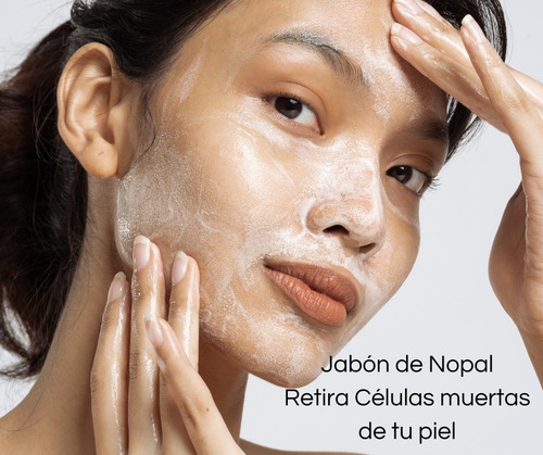 Jabon De Nopal Somak. Limpia Barros Espinillas Apoyo Acné