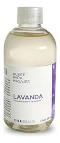  Aceite Para Masajes Lavanda - Biobellus 250ml Tipo de envase Botella
