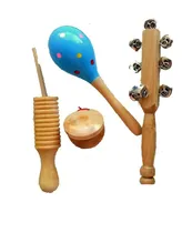 Comprar Kit Instrumentos Musicales Para Chicos Para Jugar 4 Piezas