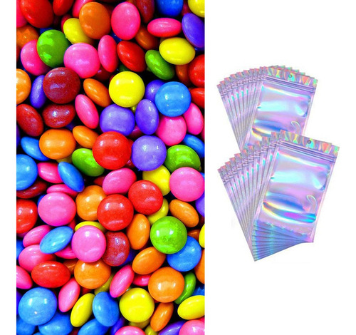 100 Bolsas De Embalaje, Bolsas Selladas Resellables For Par