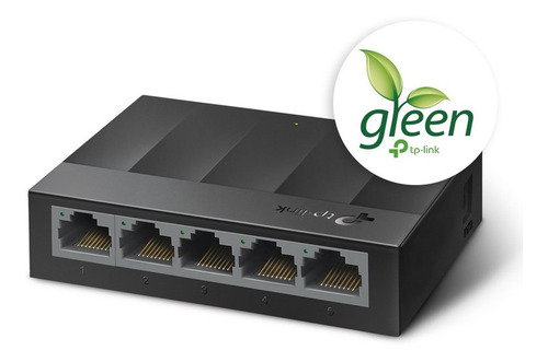 Imagen 2 de 3 de Switch De Escritorio Gigabit 5 Puertos Ls1005g Tp-link