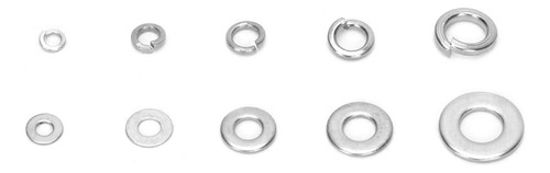 Junta Elástica De Acero Inoxidable M1.6 M2 M2.5 M3 M4, 500 U