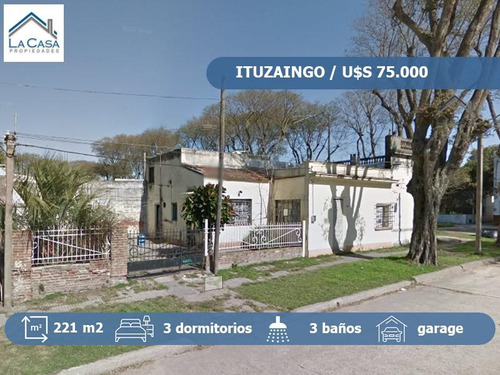 Casa En  Venta 3 Dormitorios En Ituzaingó Para Reciclar 