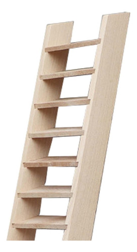 Mini Escalera De Madera Para Modelo Educativo, Accesorios