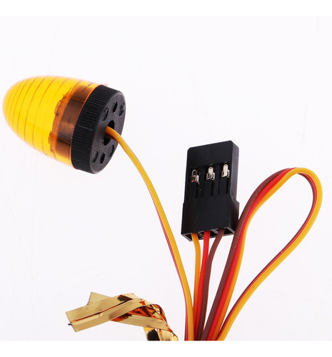 2xrc Car Rock Crawler Modelo Acessório 3ch Led Luz Policial