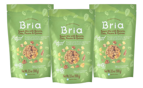 Bria Snacks Galletas De Quinua Y Avena | Galletas Veganas Ko