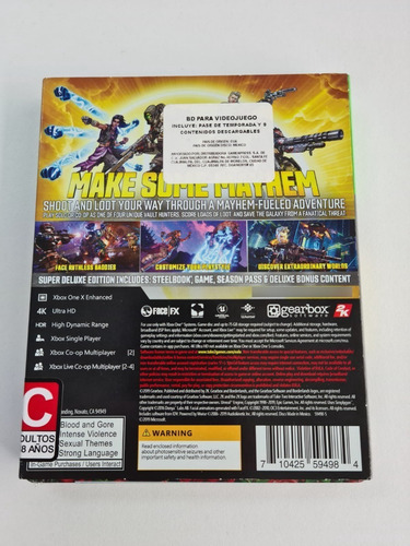 Borderlands 3 Super Deluxe Edition Xbox One